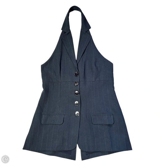 Top Sleeveless By Anthropologie In Navy, Size: S
