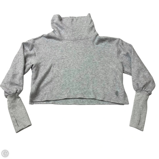 Athletic Jacket By Free People In Grey, Size: S
