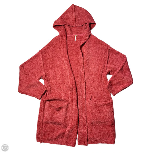 Sweater Cardigan By Free People In Pink, Size: M