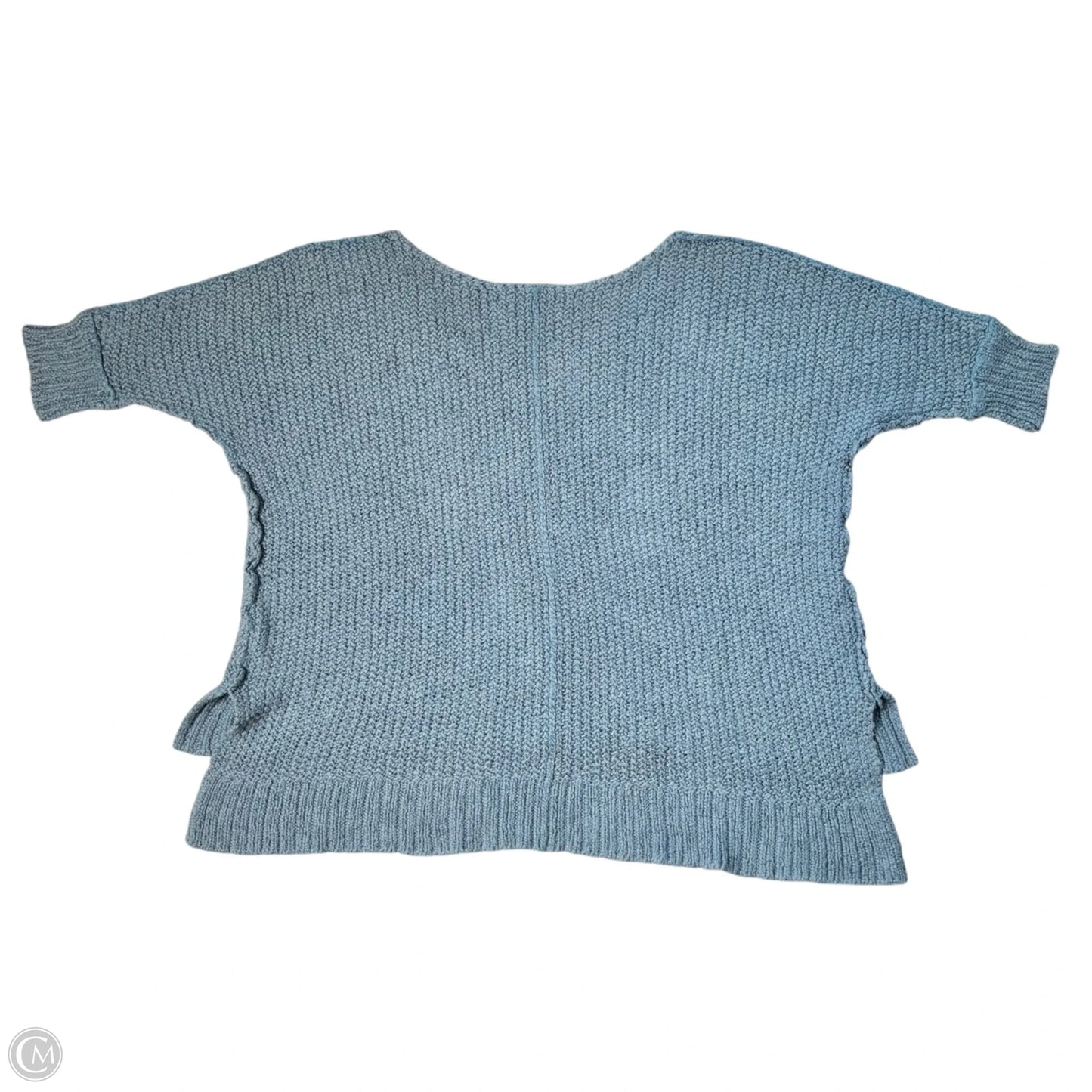 Sweater Short Sleeve By Free People In Blue, Size: S