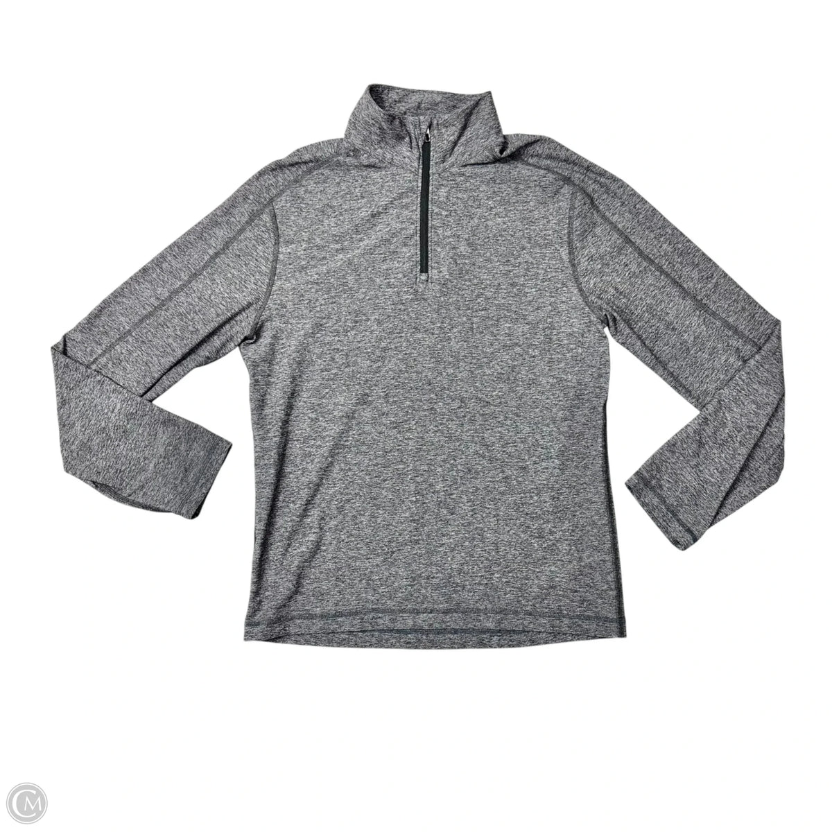 Athletic Jacket By Lululemon In Grey, Size: M
