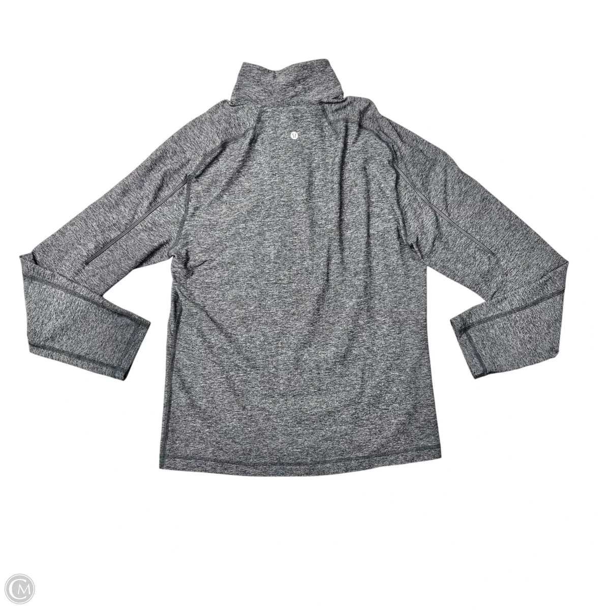 Athletic Jacket By Lululemon In Grey, Size: M
