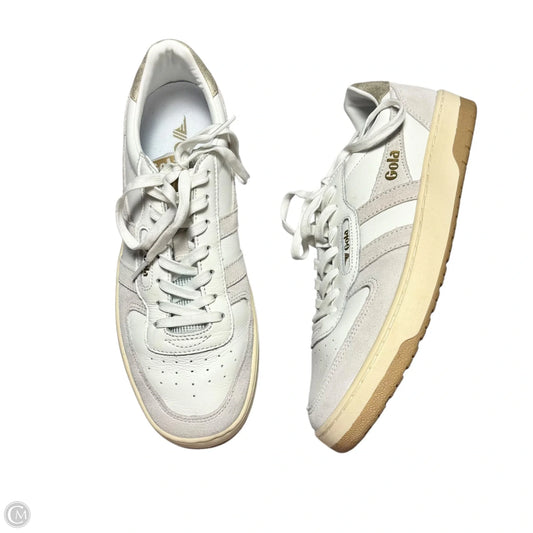 Shoes Sneakers By Gola In Cream & White, Size: 10