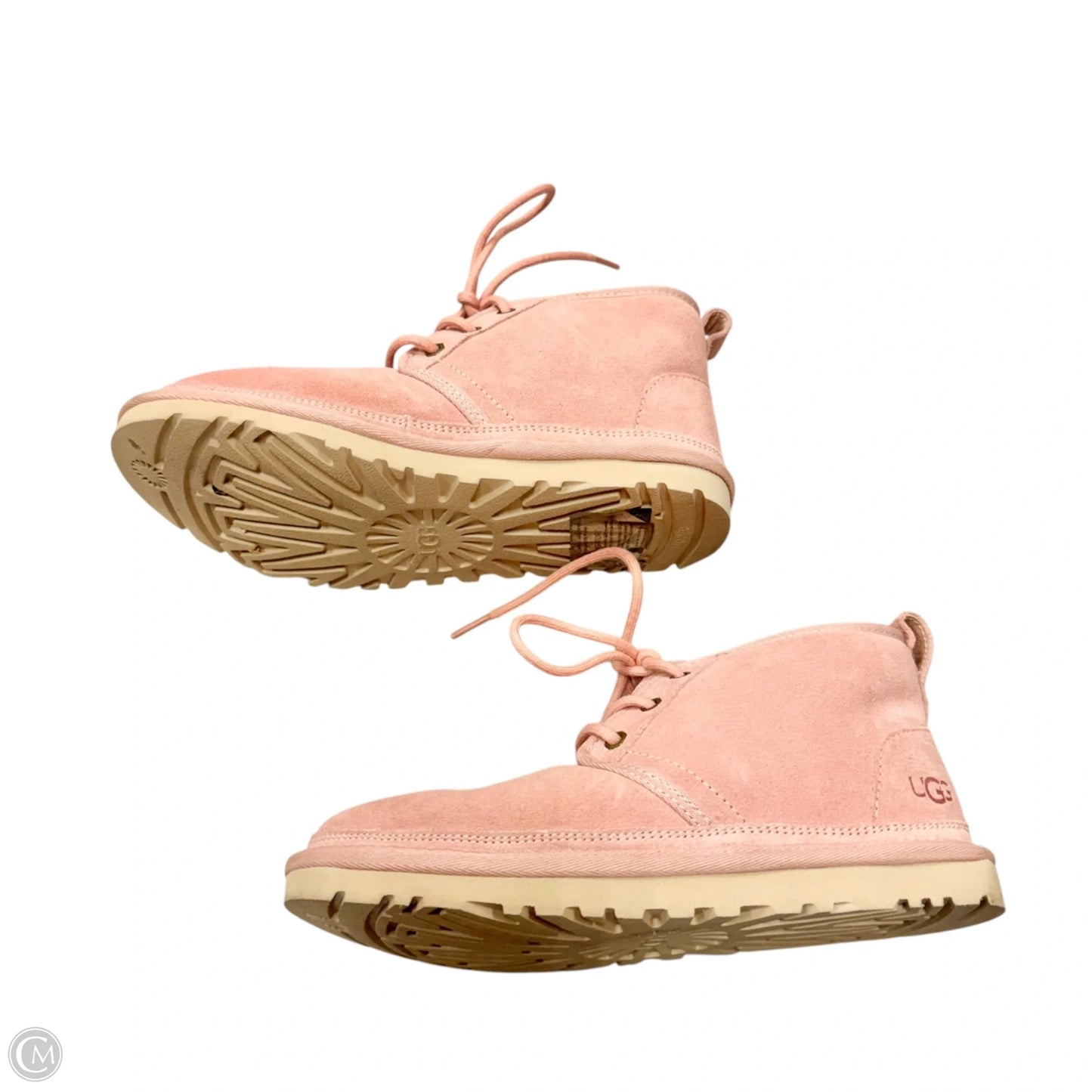 Boots Designer By Ugg In Pink, Size: 7