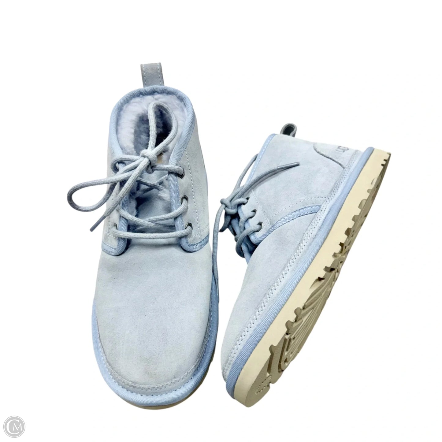 Boots Designer By Ugg In Blue, Size: 7