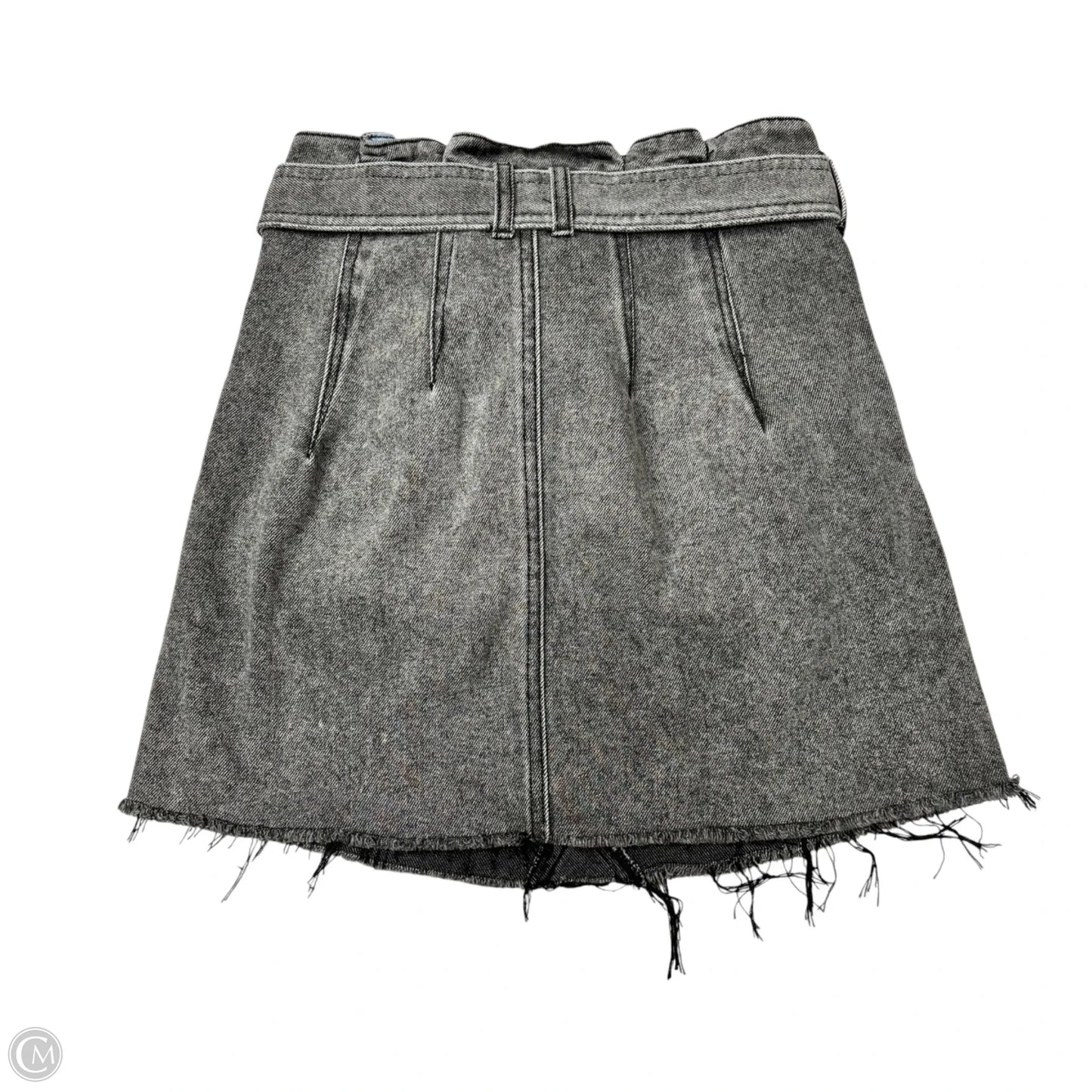 Skirt Midi By We The Free In Grey Denim, Size: 2