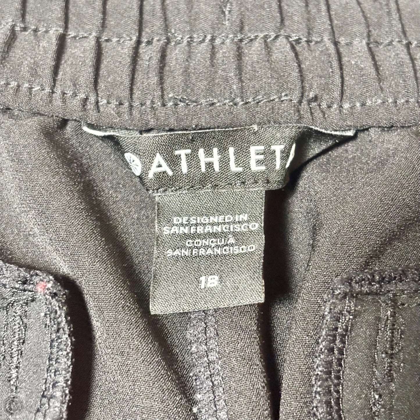 Athletic Pants By Athleta In Black, Size: 18