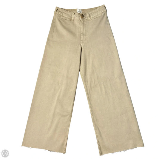 Pants Wide Leg By Maeve In Tan, Size: 6