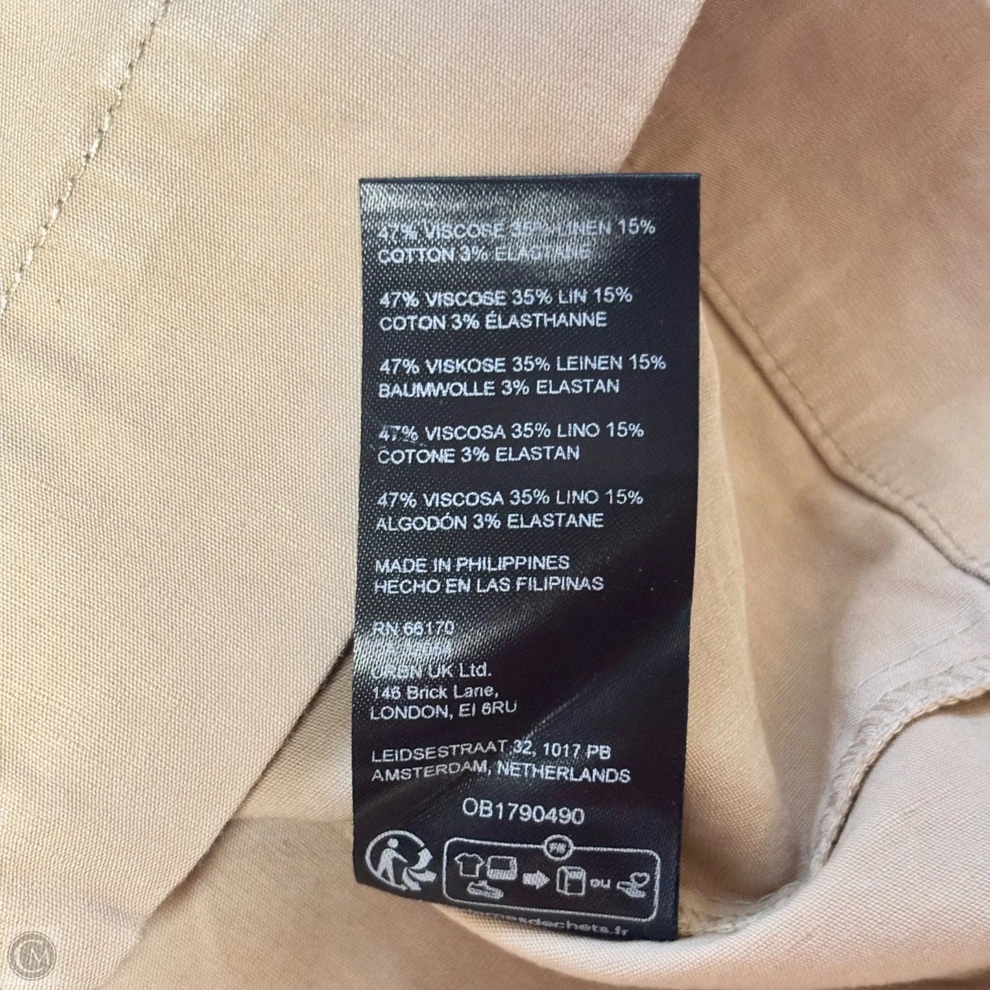 Skirt Midi By Maeve In Tan, Size: M