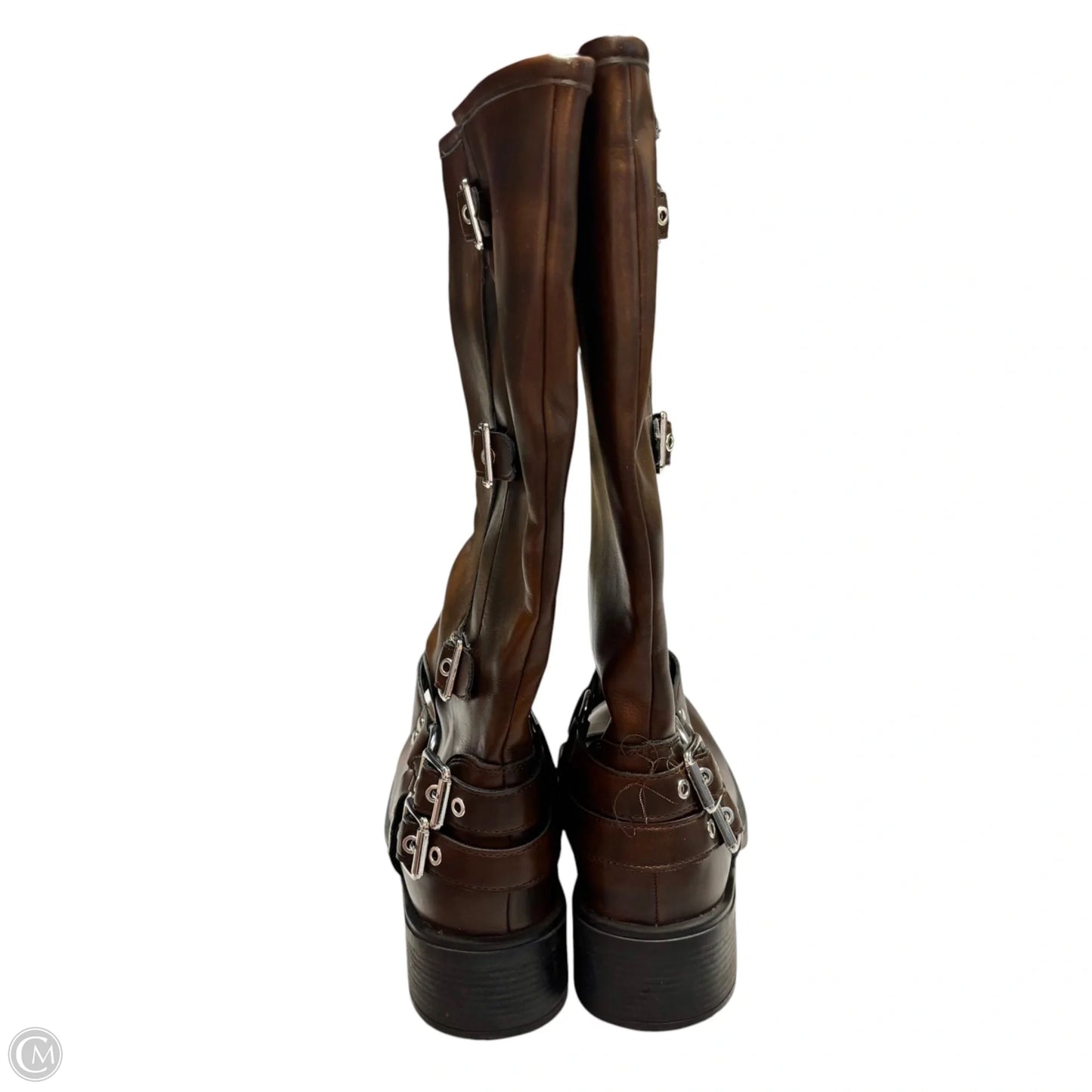 Boots Combat By Madden Girl In Brown, Size: 10