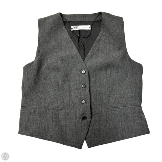 Vest Other By Zara In Grey, Size: M
