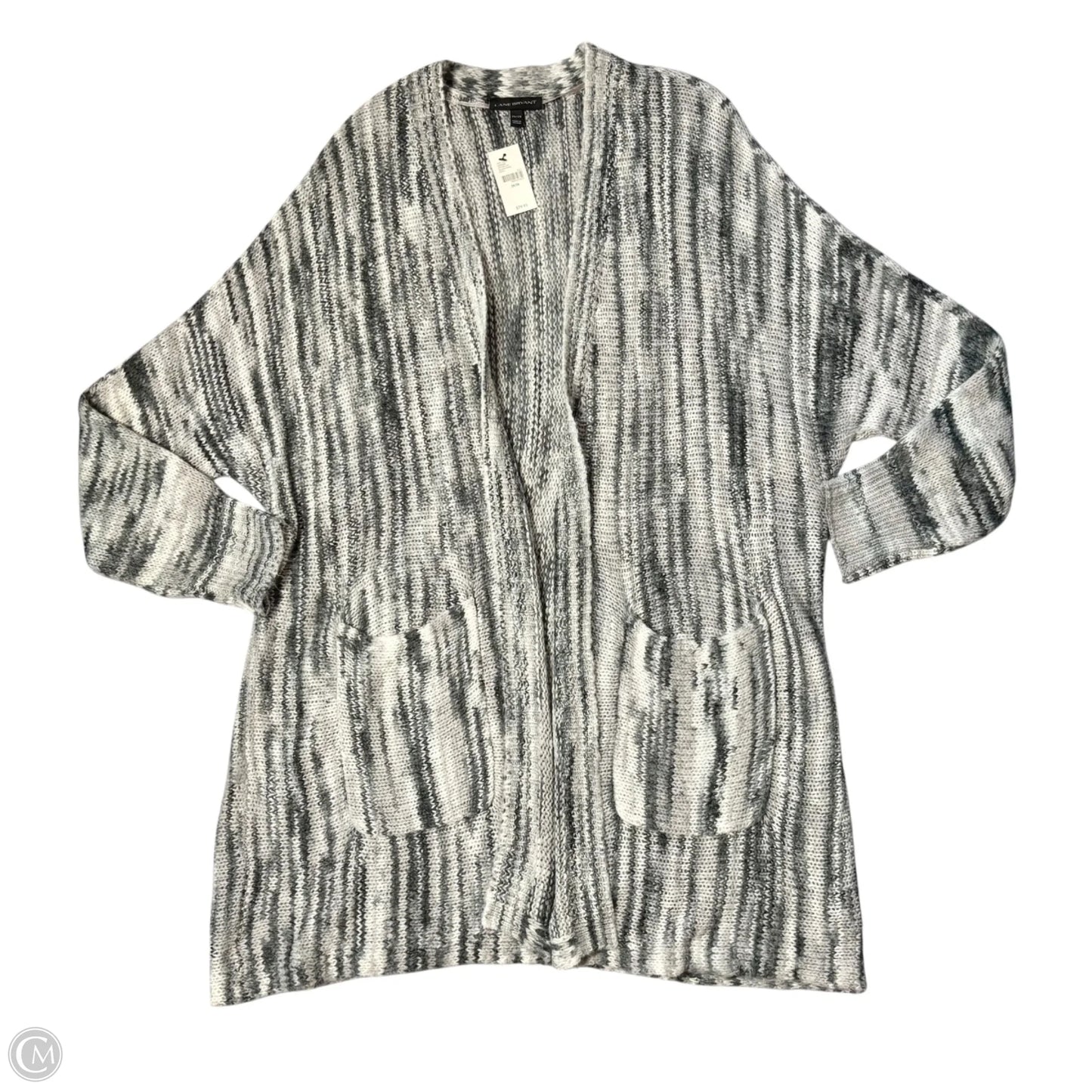 Sweater By Lane Bryant In Grey, Size: 4x