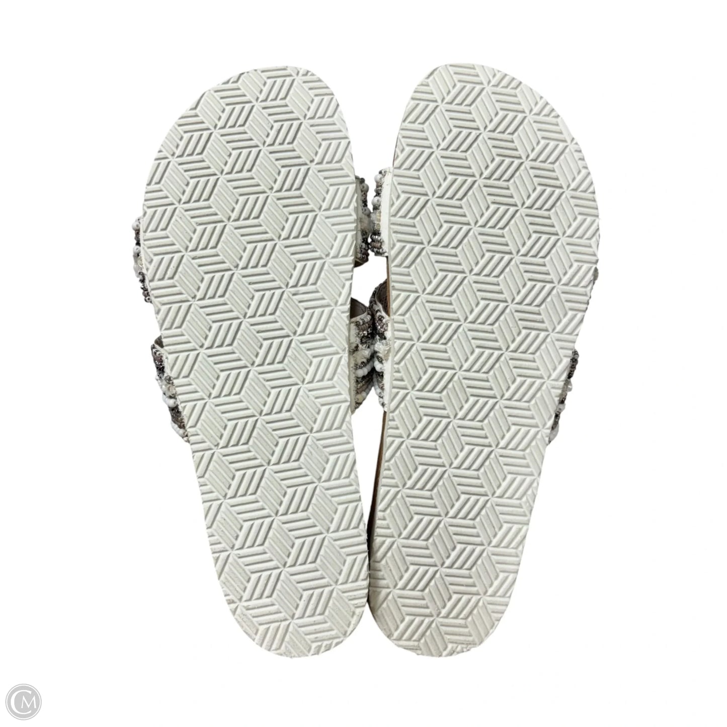 Slippers By Haute Hippie In Brown & White, Size: 10