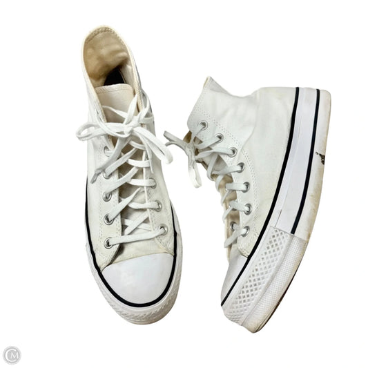 Shoes Sneakers By Converse In White, Size: 9