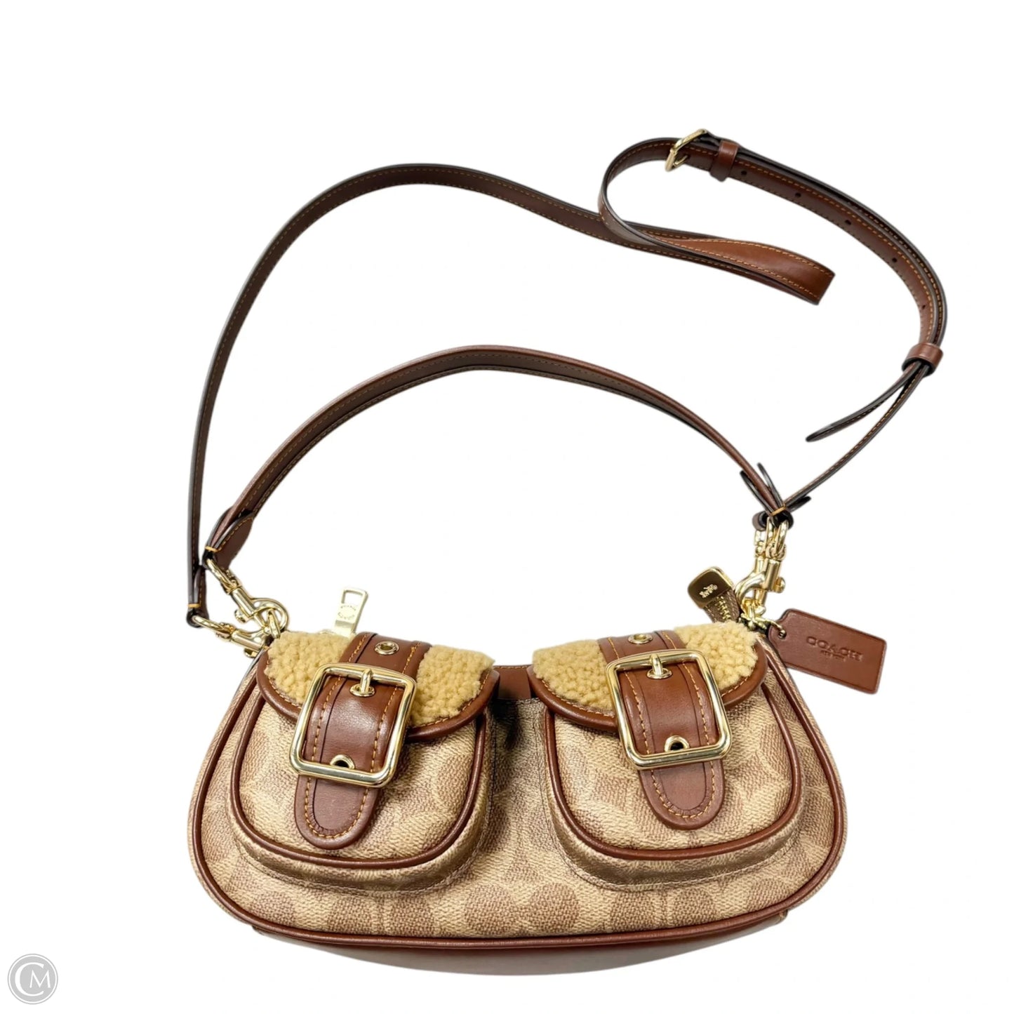 Handbag Designer By Coach, Size: Small