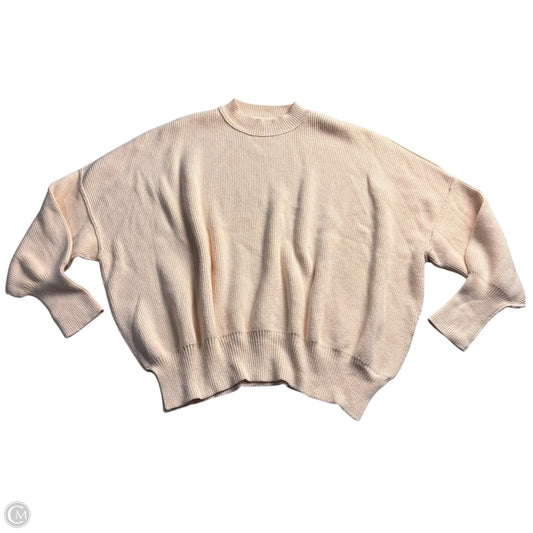 Sweater By Free People In Tan, Size: L