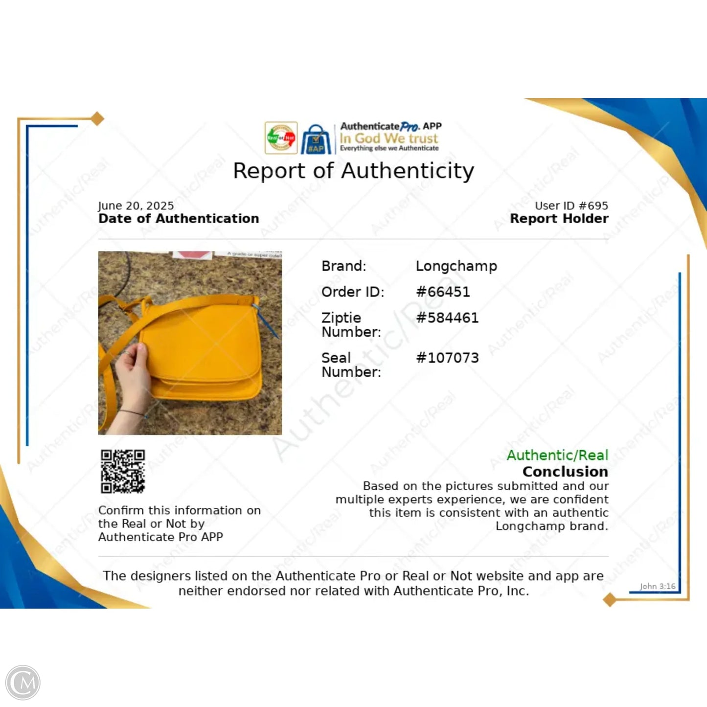 Crossbody Designer By Longchamp, Size: Medium