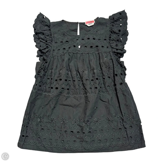 Top Sleeveless Designer By Kate Spade In Black, Size: S