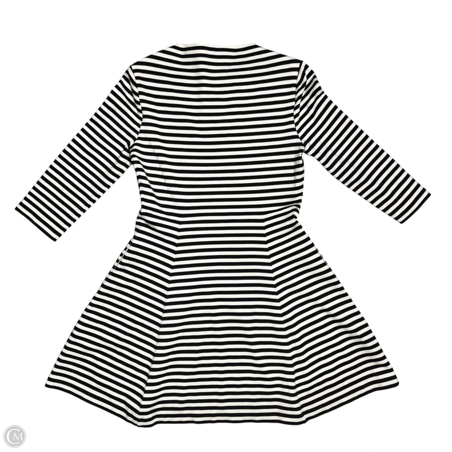 Dress Designer By Kate Spade In Striped Pattern, Size: M