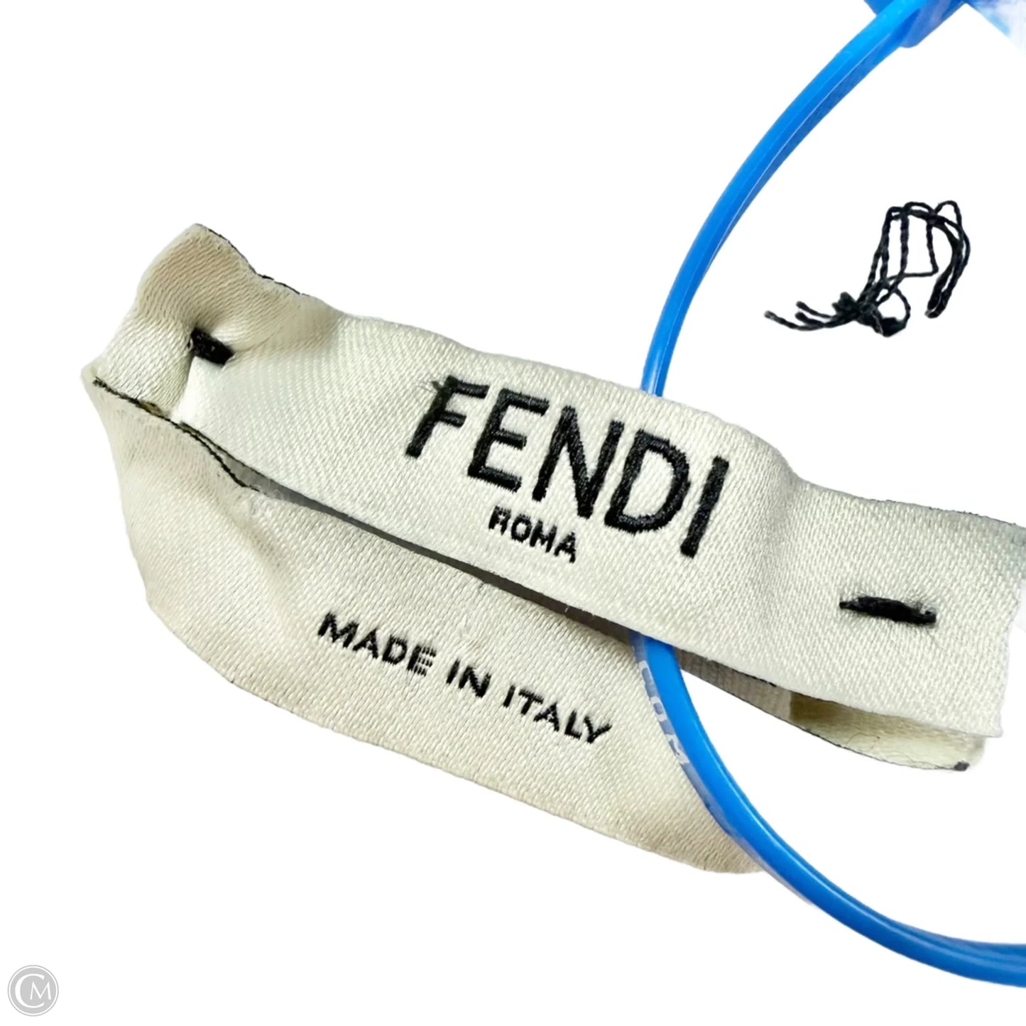 Top Short Sleeve Luxury Designer By Fendi In Cream & White, Size: Xs