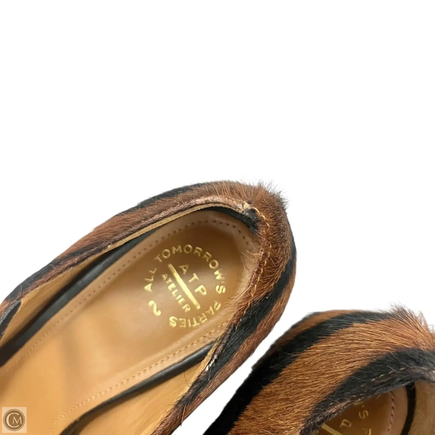 Shoes Heels Block By All Tomorrow's Parties In Zebra Print, Size: 6.5