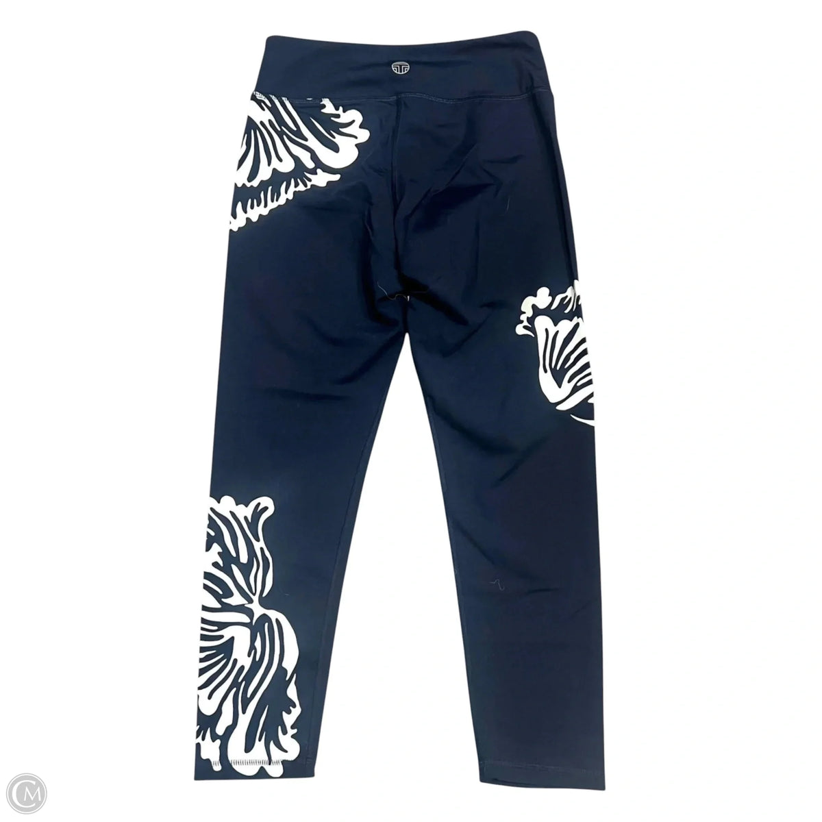 Pants Designer By Tory Burch In Blue & White, Size: S
