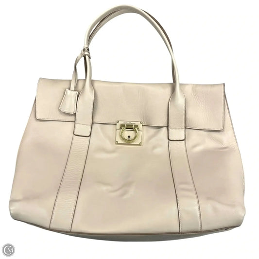 Handbag Luxury Designer By Ferragamo, Size: Large