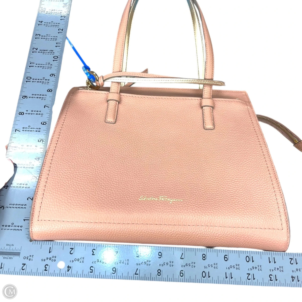 Tote Luxury Designer By Ferragamo, Size: Medium