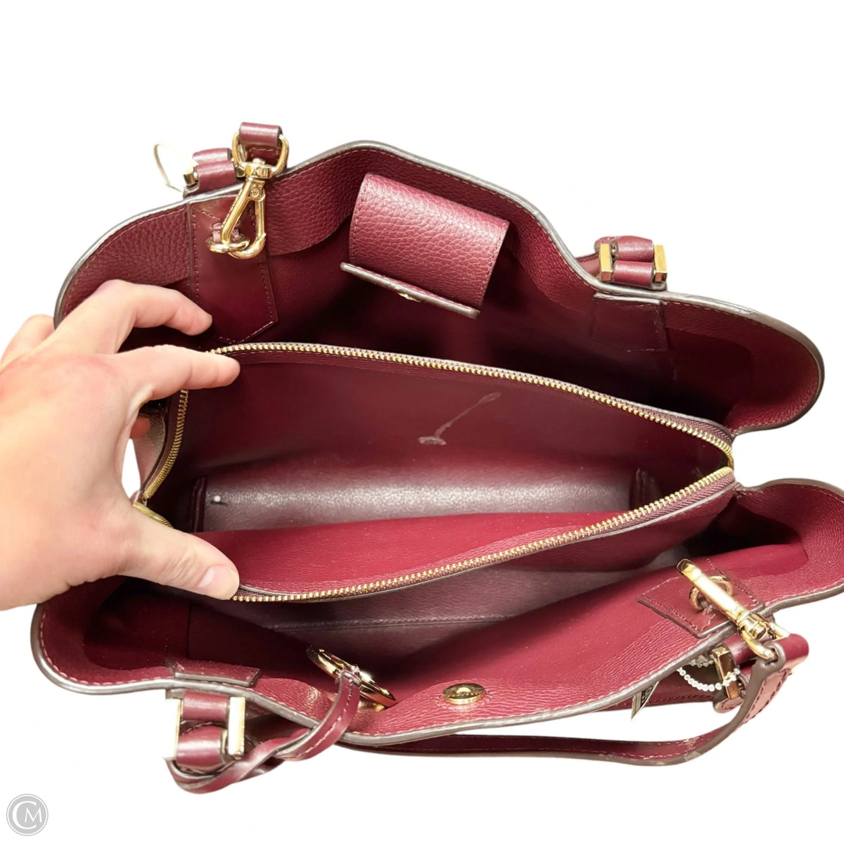 Handbag Designer By Michael Kors, Size: Medium