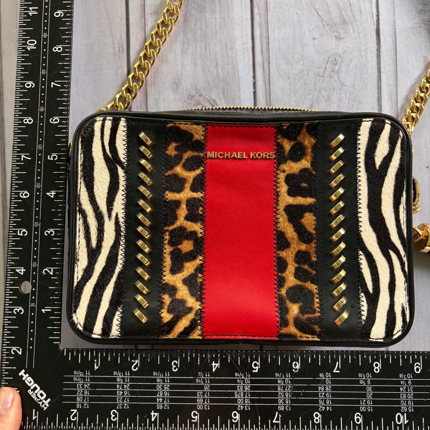 Crossbody Designer By Michael Kors, Size: Small