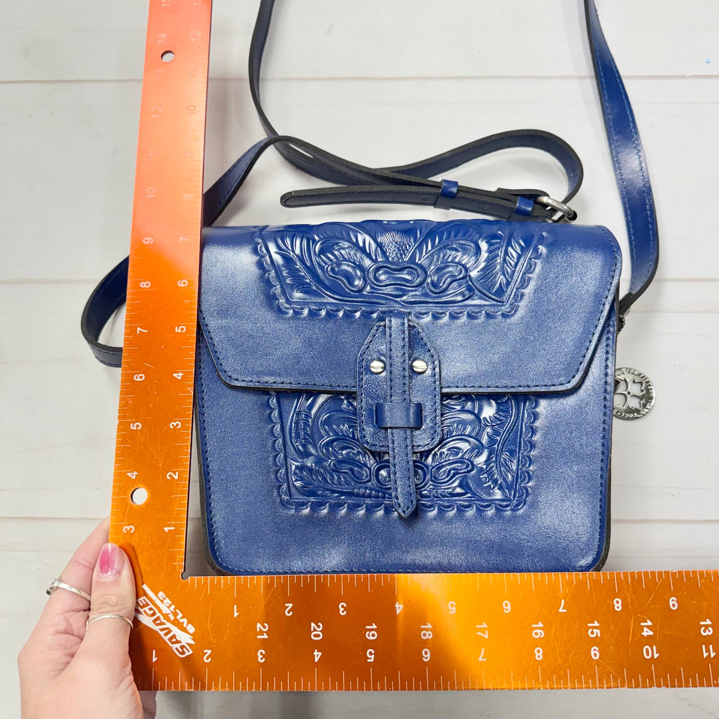 Crossbody Designer By Patricia Nash, Size: Medium