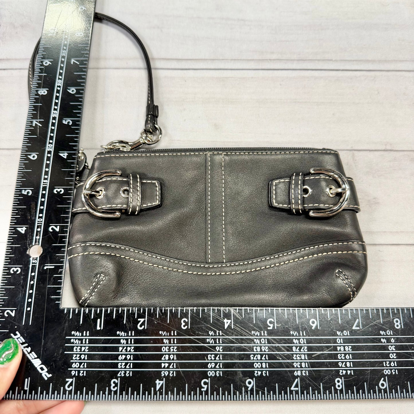 Wristlet Designer By Coach, Size: Medium