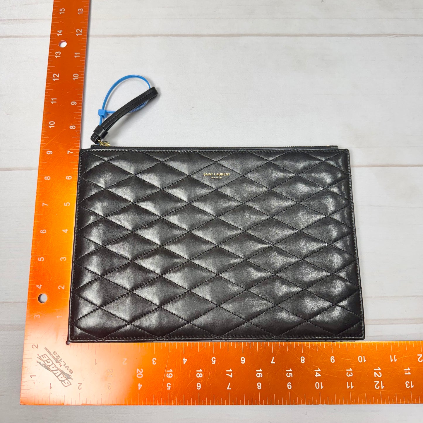 Clutch Luxury Designer By Yves Saint Laurent, Size: Medium