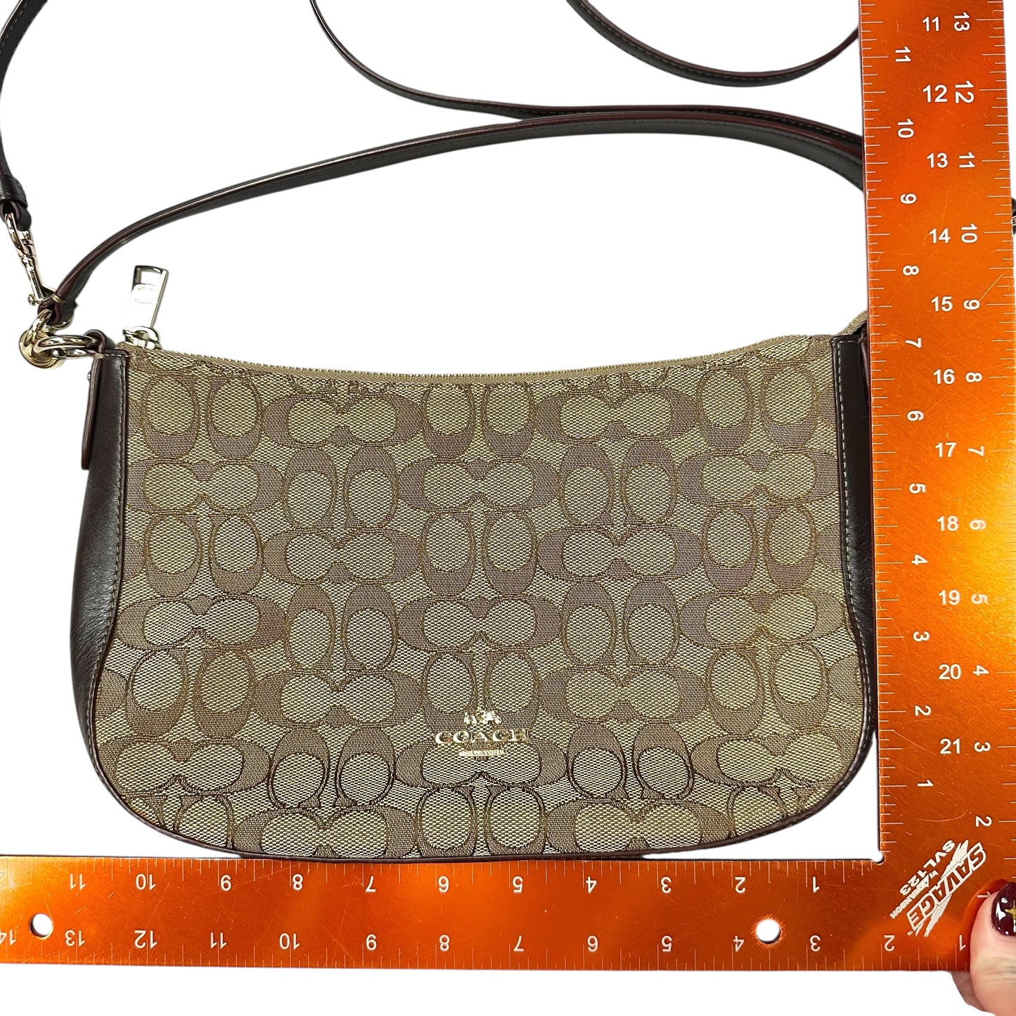 CROSSBODY DESIGNER by COACH In BROWN, Size: SMALL