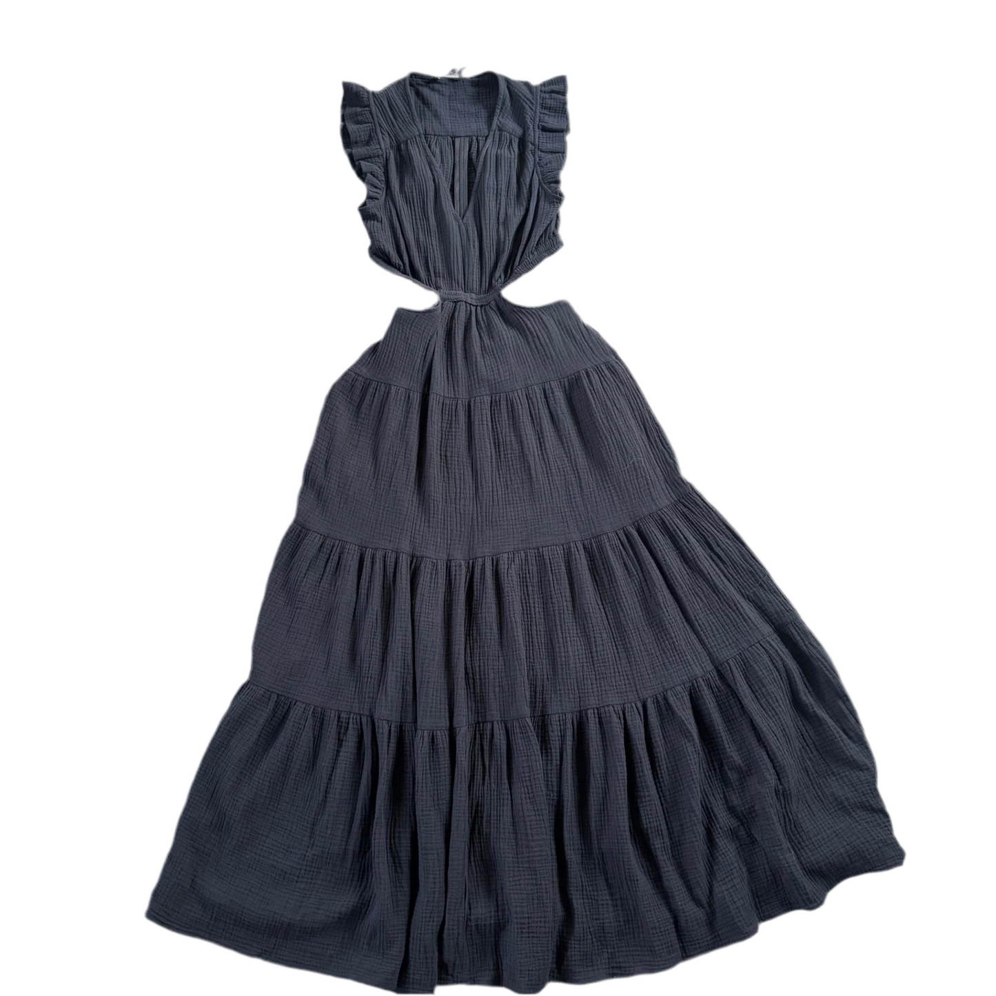 Dress Casual Maxi By Dkny In Black, Size: S