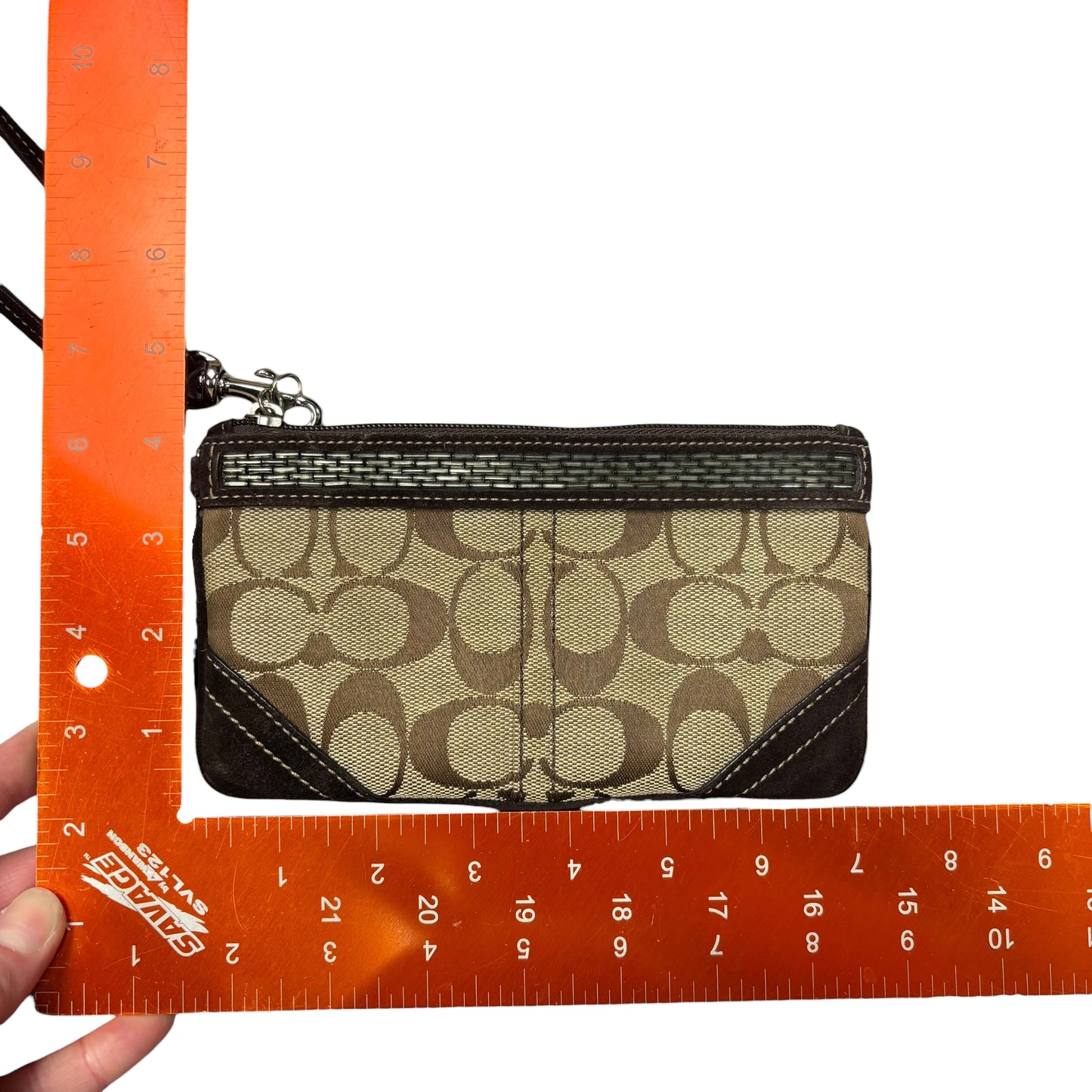 Wristlet Designer By Coach, Size: Small
