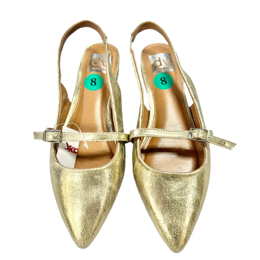 Shoes Flats By Dolce Vita In Gold, Size: 8