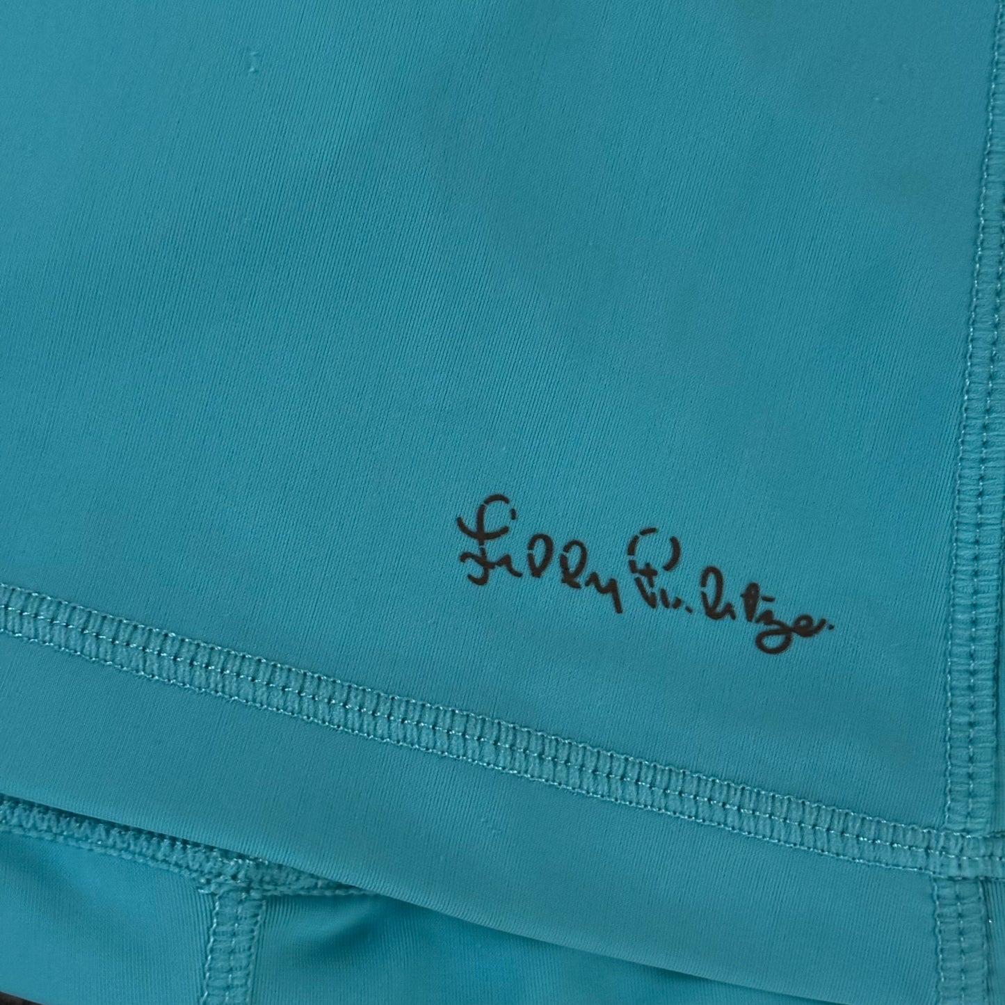 Top Long Sleeve Designer By Lilly Pulitzer In Teal, Size: Xs