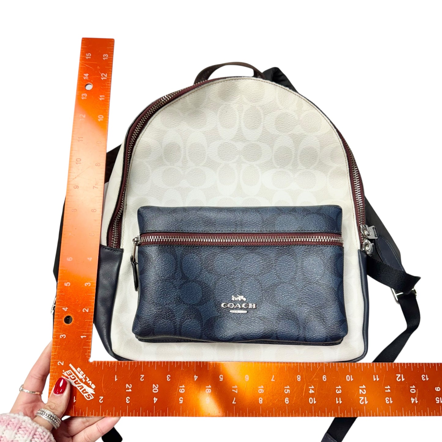Backpack Designer By Coach, Size: Medium