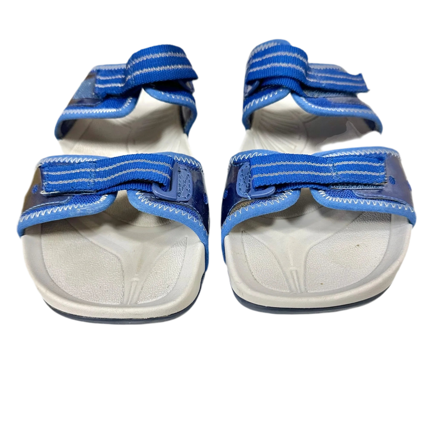 Sandals Flats By Earth In Blue, Size: 9