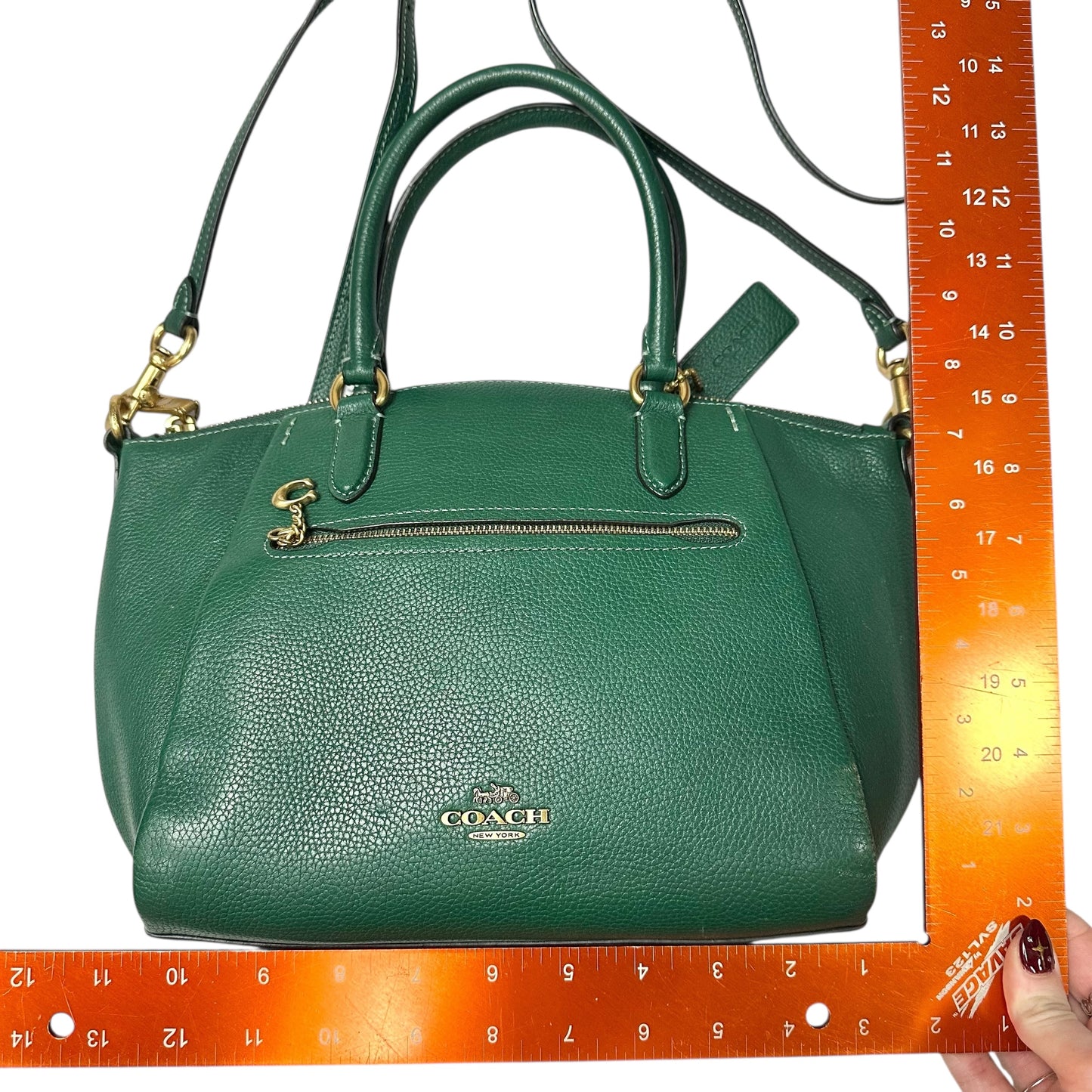 CROSSBODY DESIGNER by COACH In GREEN, Size: MEDIUM