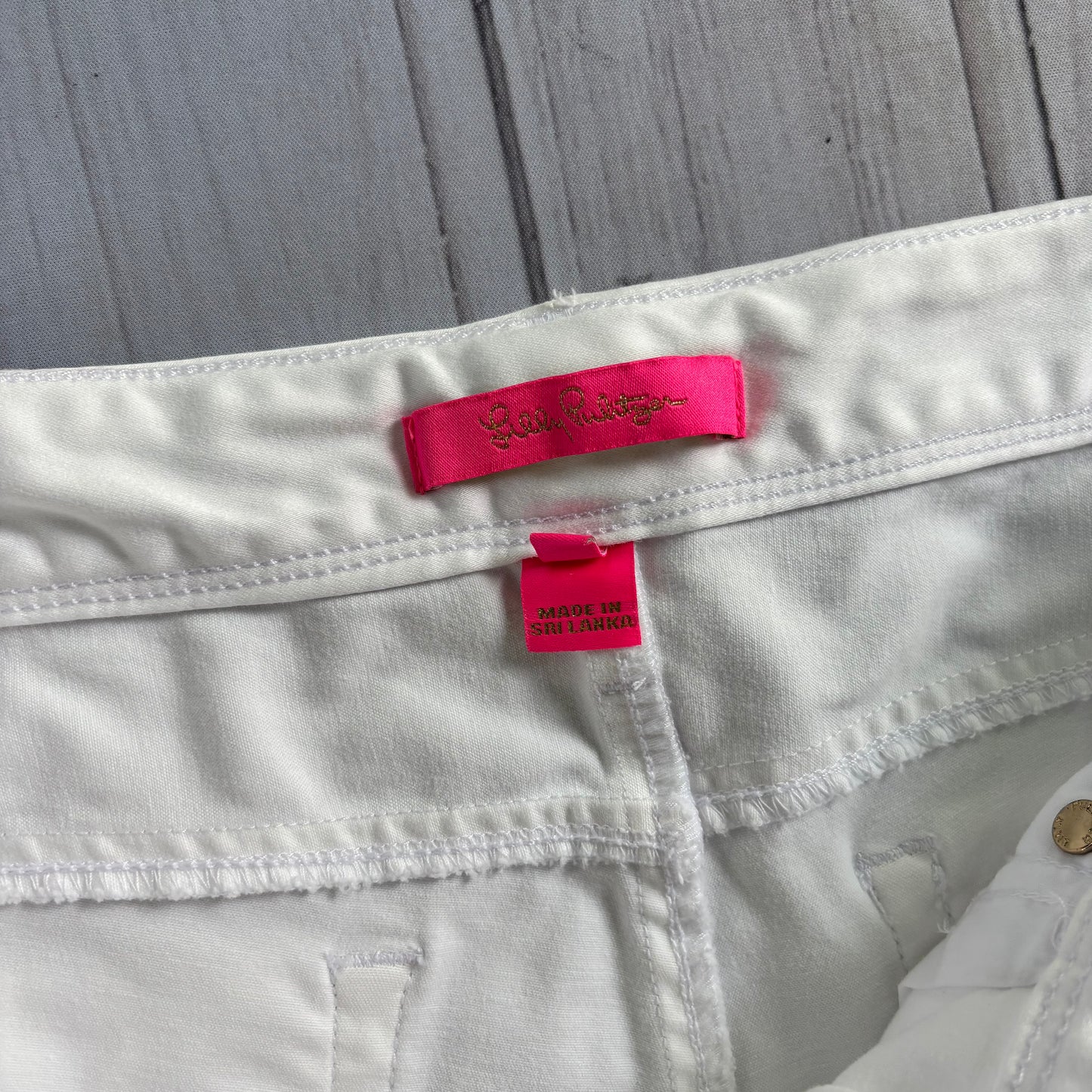 Pants Designer By Lilly Pulitzer In White, Size: 10