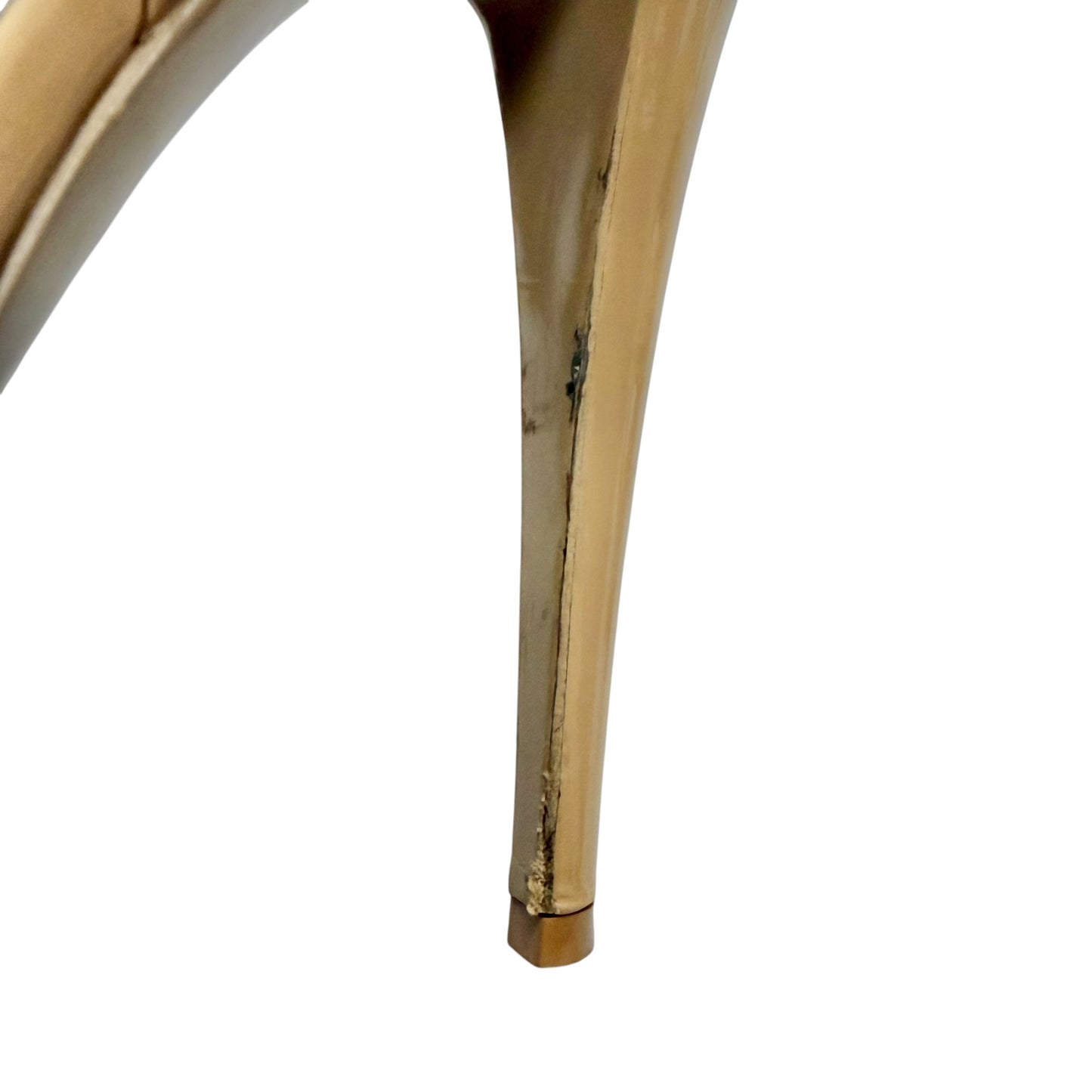 Sandals Luxury Designer By Yves Saint Laurent In Tan, Size: 10.5