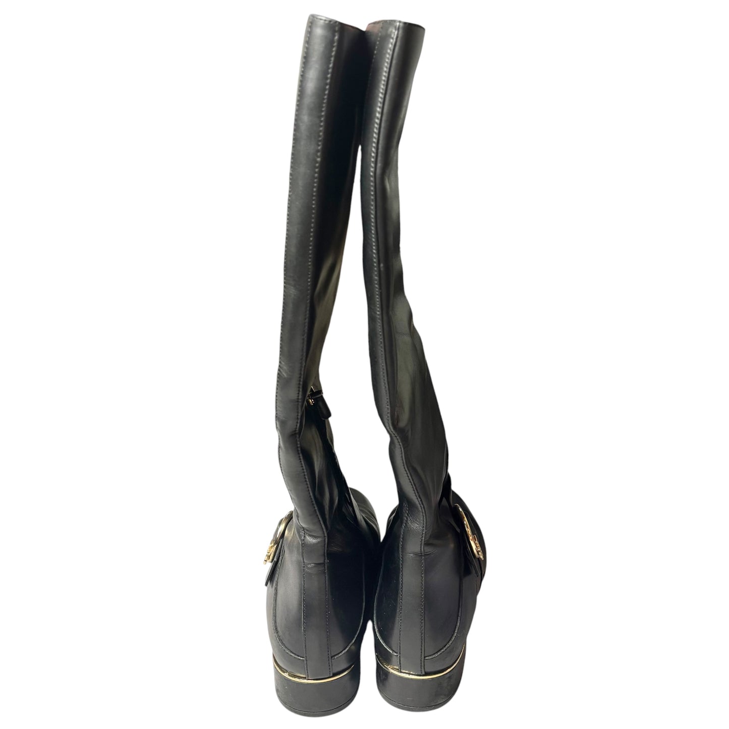 Boots Designer By Tory Burch In Black, Size: 10