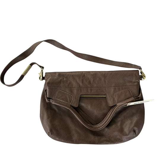 Handbag Leather By Foley + Corinna, Size: Medium