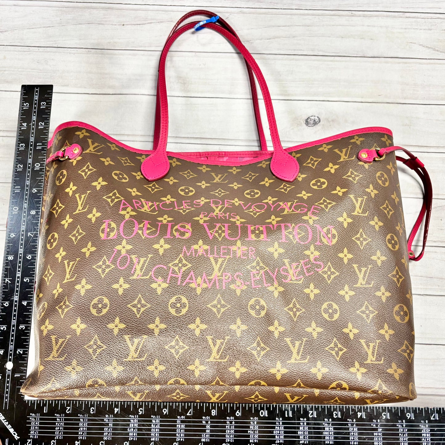 Tote Luxury Designer By Louis Vuitton, Size: Large