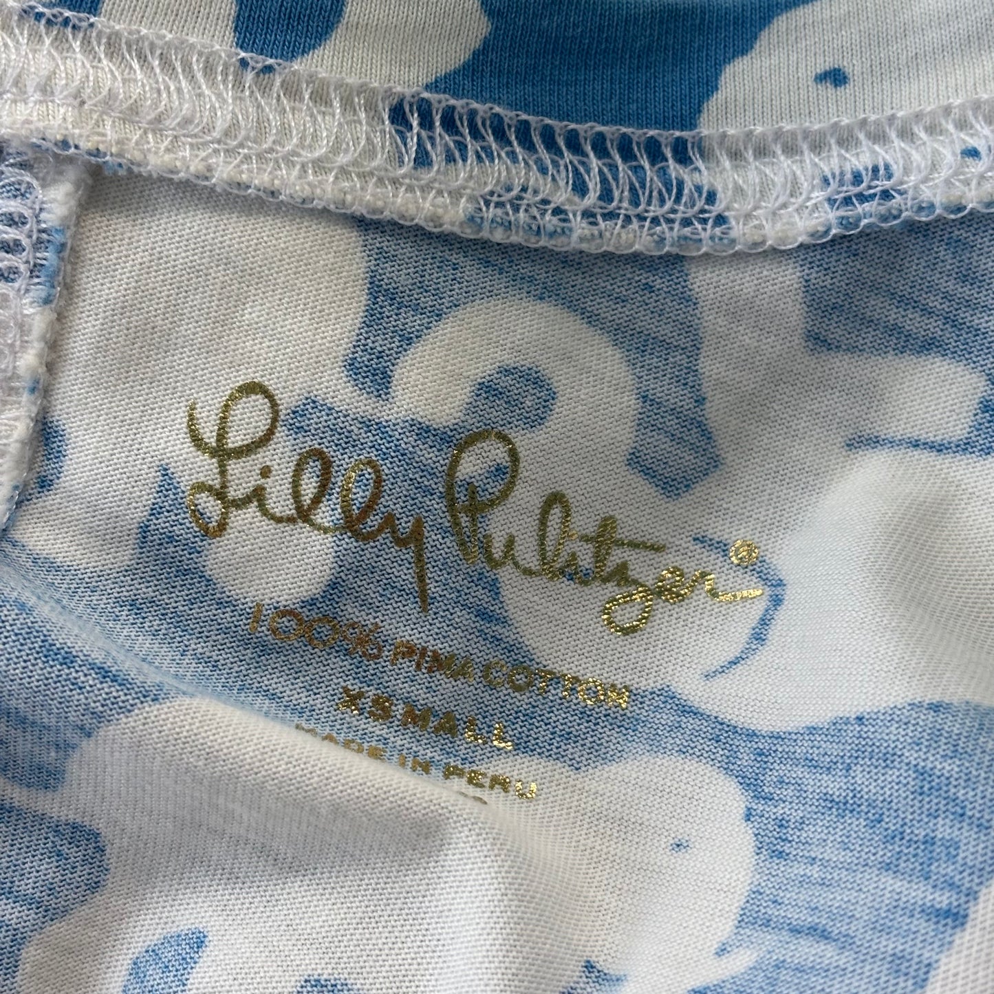 Dress Designer By Lilly Pulitzer In Blue & White, Size: Xs