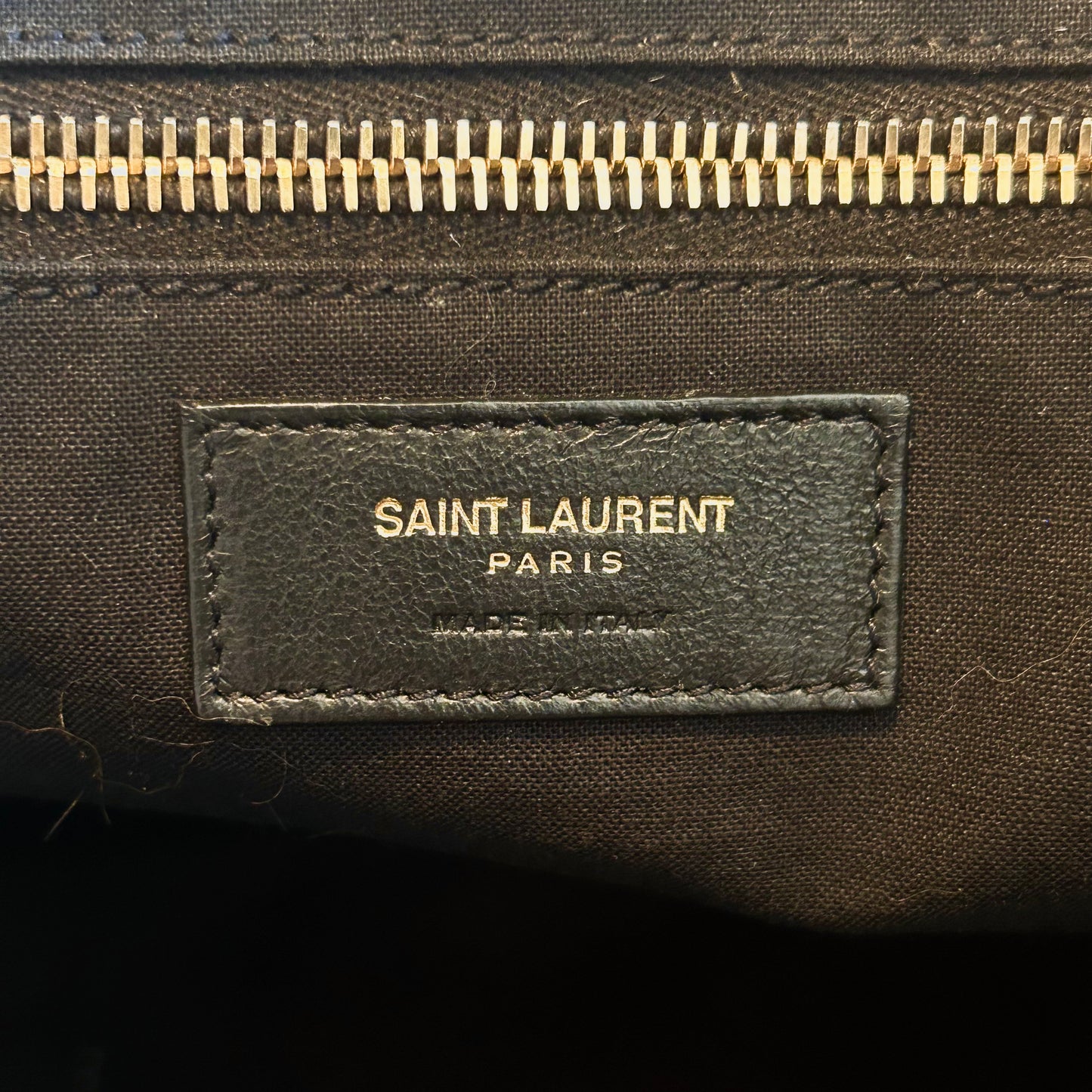 Tote Luxury Designer By Yves Saint Laurent, Size: Large