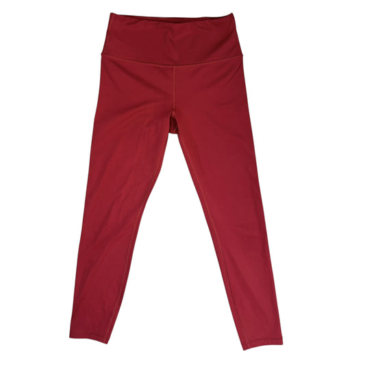 Athletic Leggings By Athleta In Red, Size: Sp