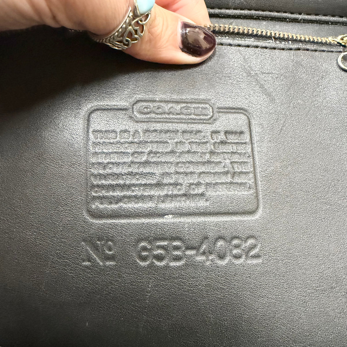 Tote Designer By Coach, Size: Large